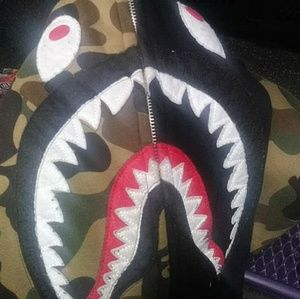 Bape shark hoodie